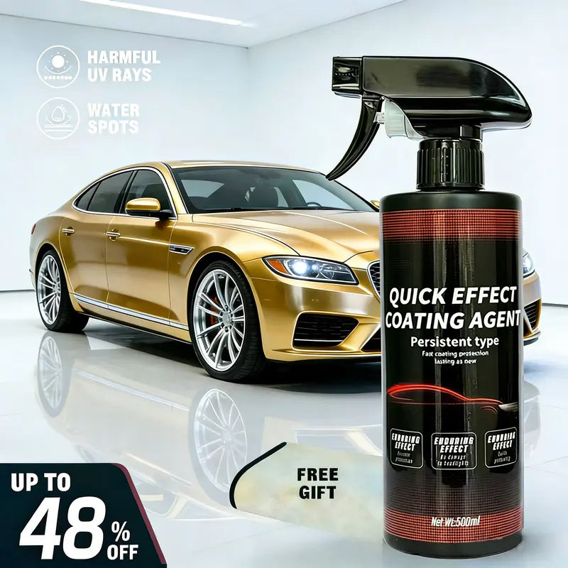 π₯3-in-1 Quick Effect Car Coating Spray β¨ High Protection Quick Coat & Ceramic Shield for Car Paint ππ