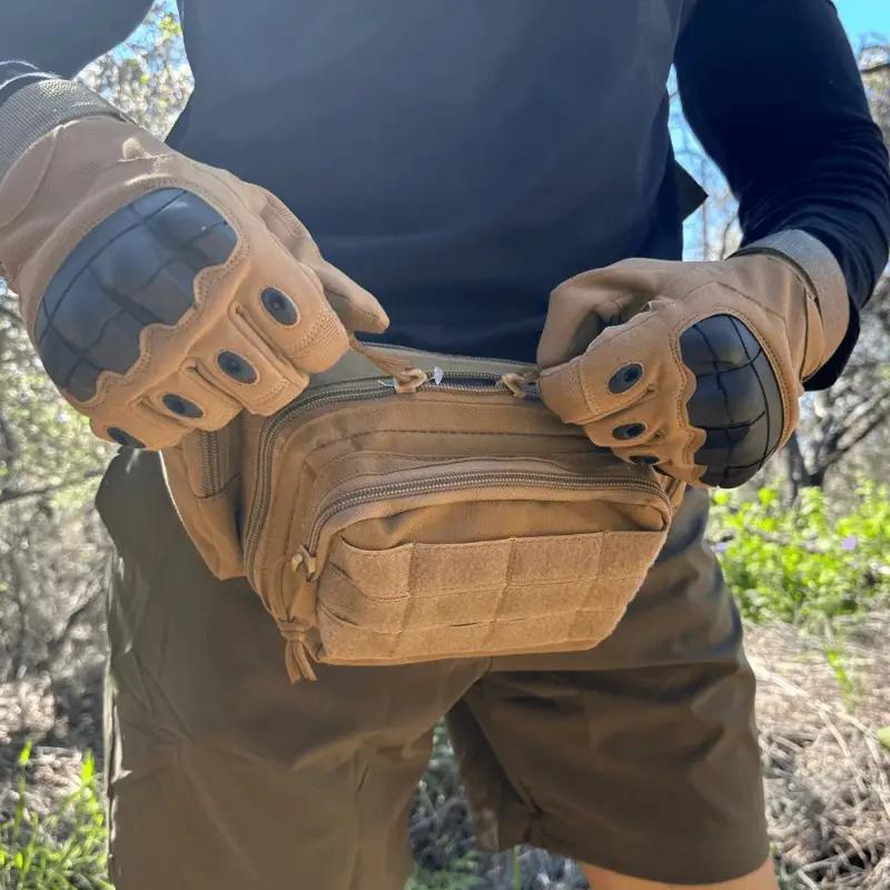 🔥Limited Time 58% Off✨Tactical Full Finger Gloves with Soft Knuckle Protection