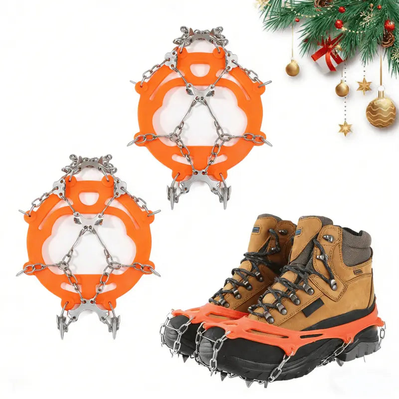 π§ 50% OFF Ice Cleats for Shoes β Anti-Slip Snow Grips for Winter Walking & Hiking
