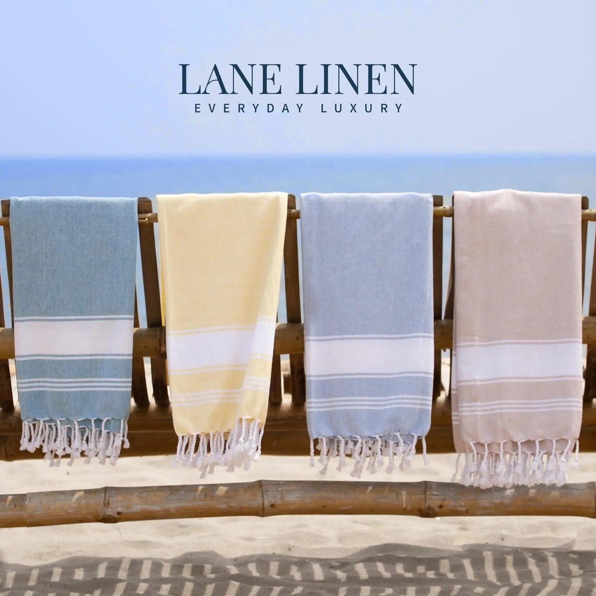 🔥Summer Hot Sale 48%OFF🌴 Lightweight XL Flat-Weave Beach Towel