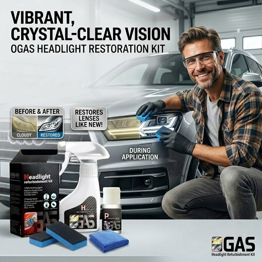 🔥🚘 Nano Headlight Restoration Kit