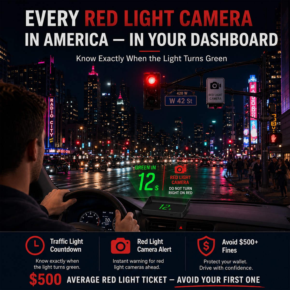 π Half-price offer for the first 50 customers π₯ Car Head-Up Display (HUD) GPS Digital Speedometer