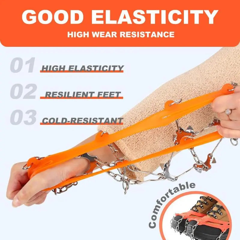 π§ 50% OFF Ice Cleats for Shoes β Anti-Slip Snow Grips for Winter Walking & Hiking