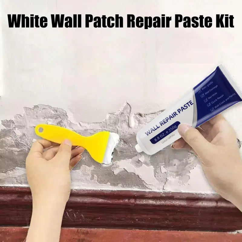 đ„THE ULTIMATE White Drywall Repair Paint Kit â No Sanding, No Primer, No Mess. Fix Nail Holes, Cracks & Dents in Minutes