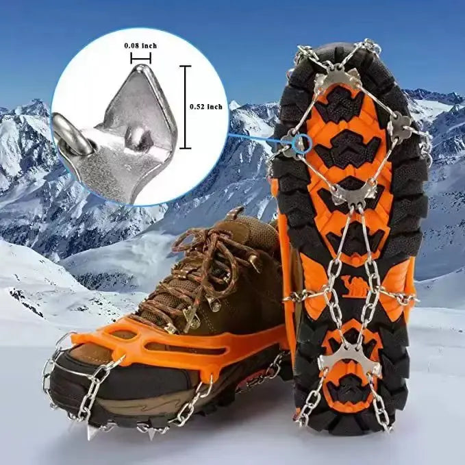 π§ 50% OFF Ice Cleats for Shoes β Anti-Slip Snow Grips for Winter Walking & Hiking