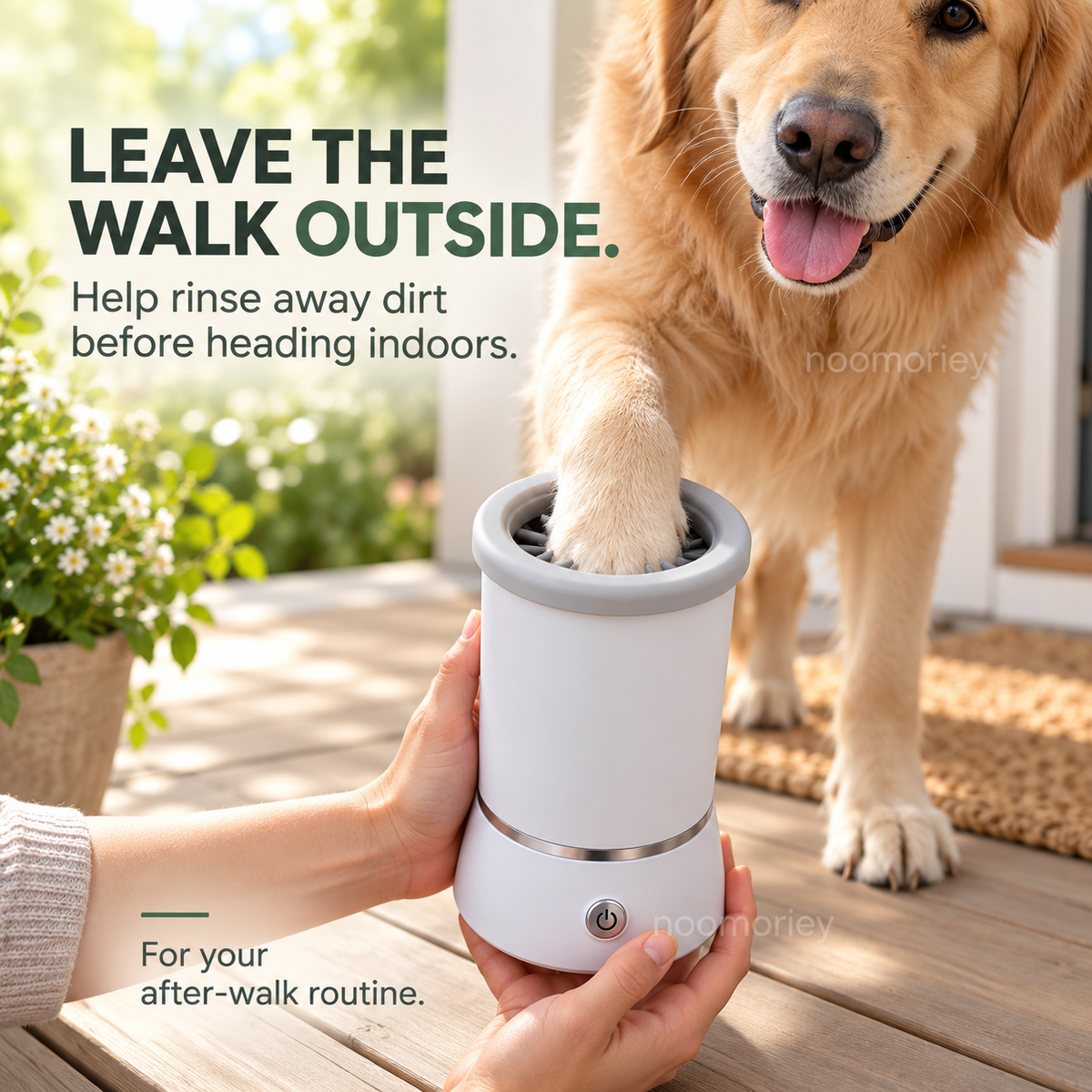 Automatic Dog Paw Cleaner, Electric Paw Washer for Dogs, Portable Pet Foot Cleaning Cup
