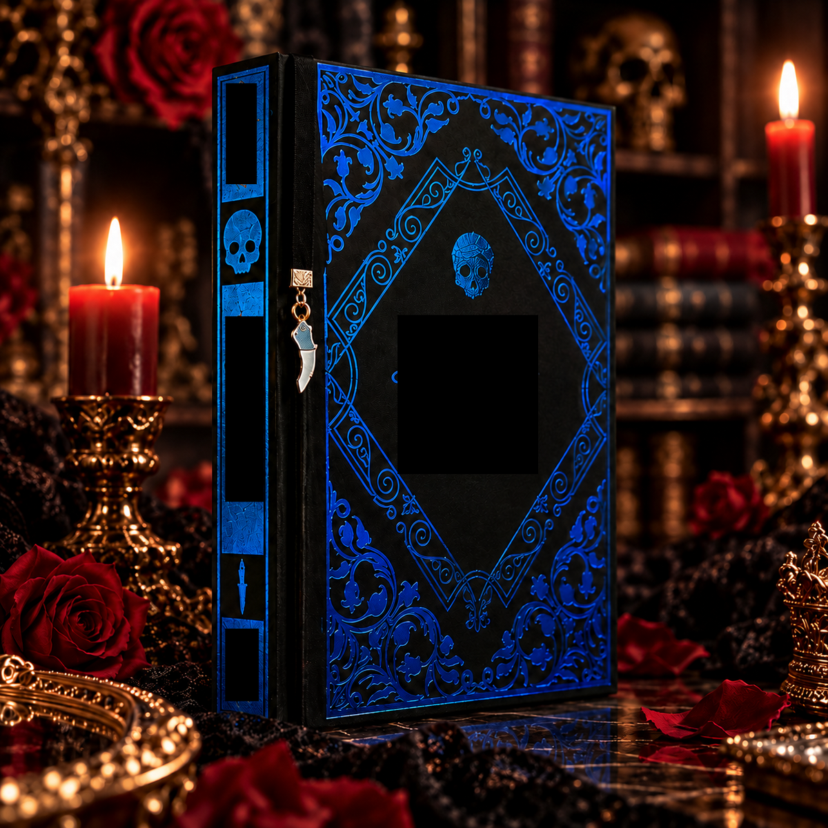 Gothic Collector Hardcover Trio – Blue, Crimson & Emerald Editions