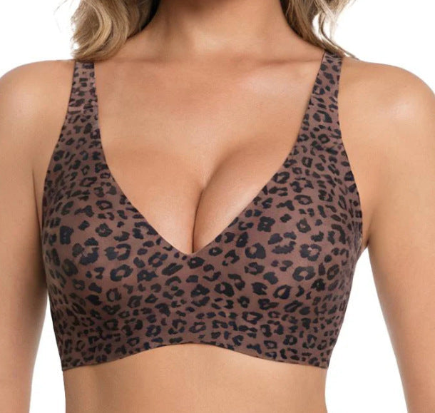 šFlash Saleā”60K+ SOLD! Almost Goneš„šJelly Wireless Womens Comfortable Wireless Brasā£Push Up Bralettesā£Seamless Tshirts Brasā£Deep V