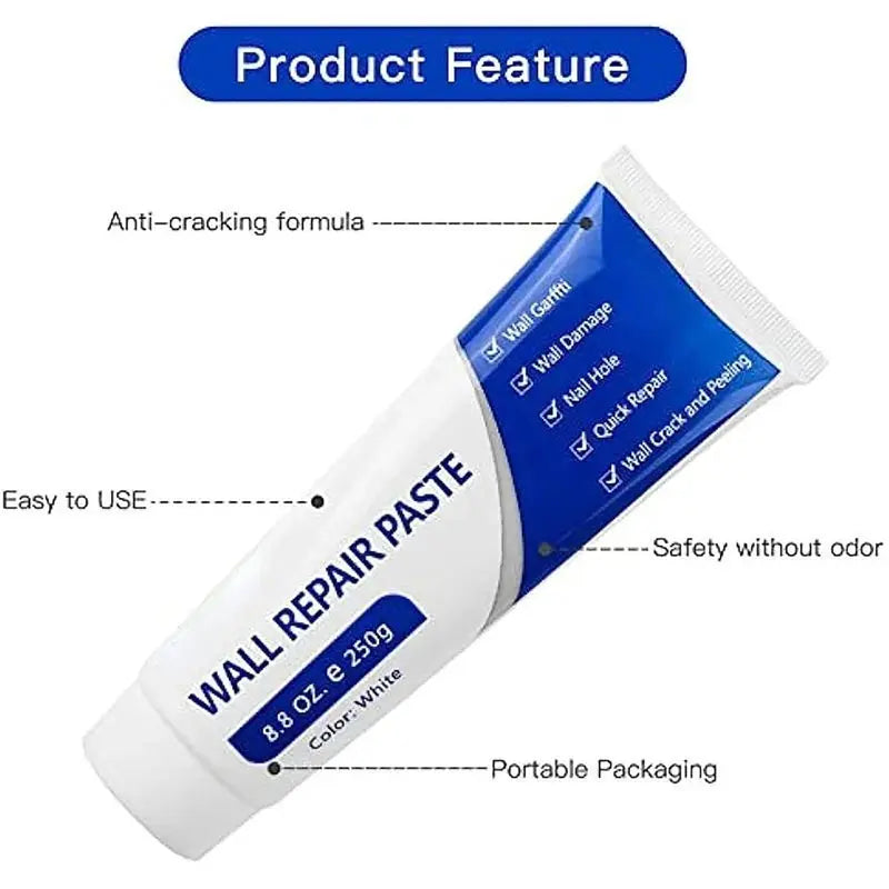 đ„THE ULTIMATE White Drywall Repair Paint Kit â No Sanding, No Primer, No Mess. Fix Nail Holes, Cracks & Dents in Minutes
