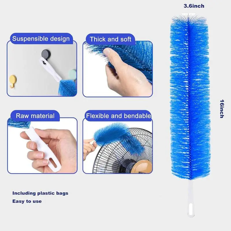 π§Όπ§2 Counts Bendable Microfiber Head