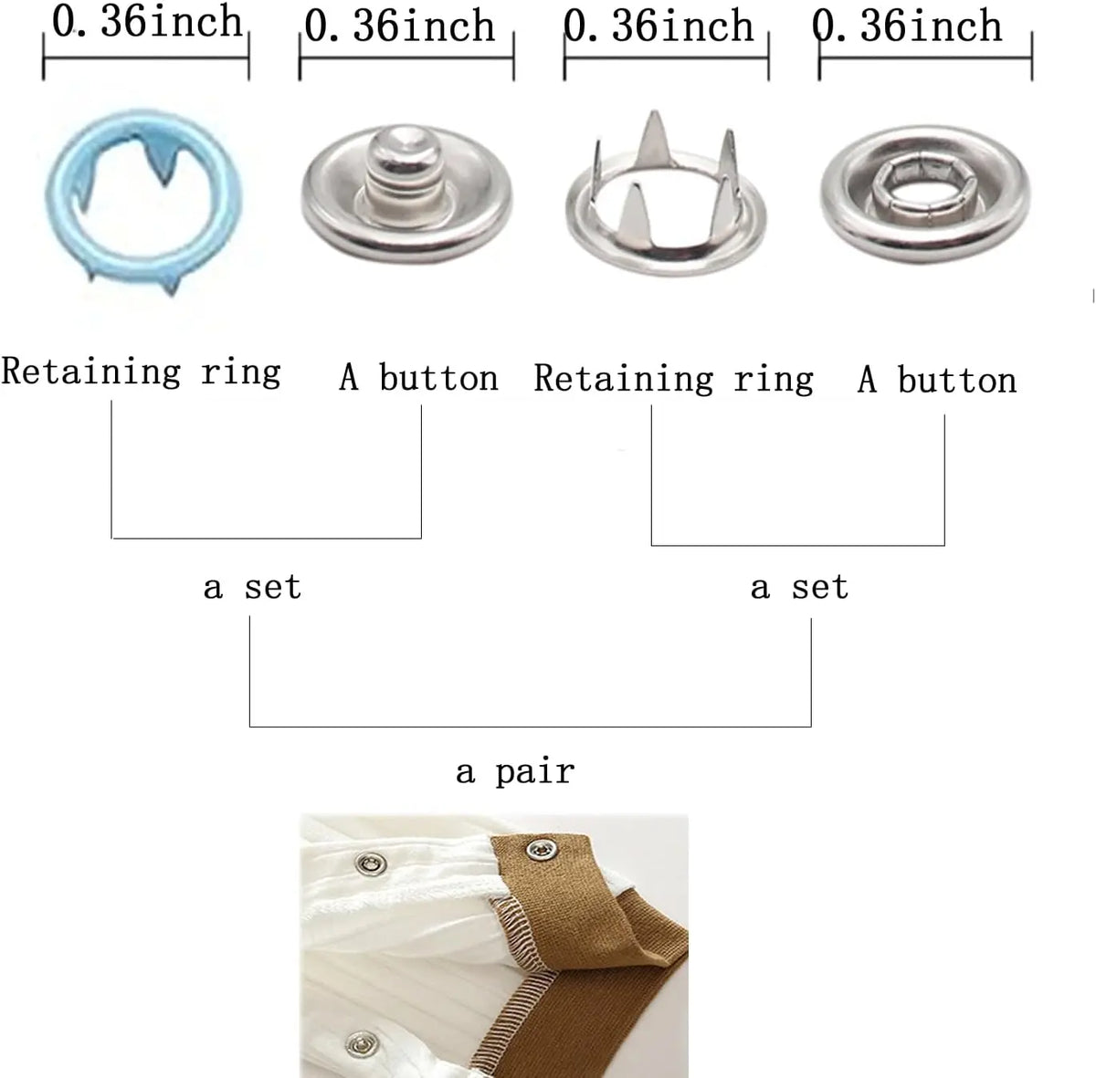 đĽHOT SALE 49% OFFâ¨100 pcs Invisible Colored Metal Buckle & Manual Pressure Pliers Kit