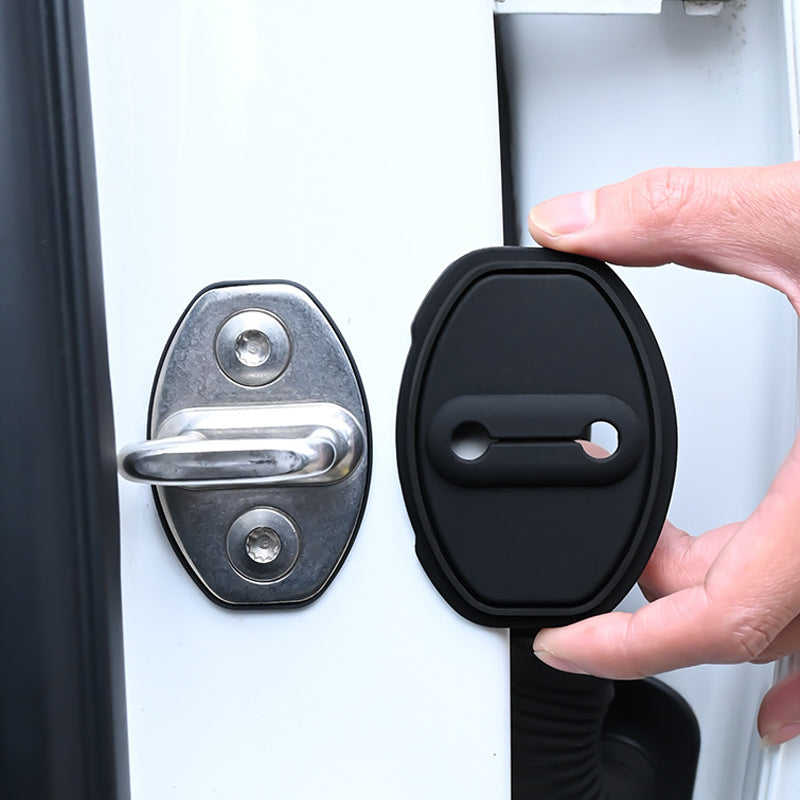 π 8 PCS Car Door Lock Protector β Noise Reduction & Weather Protection