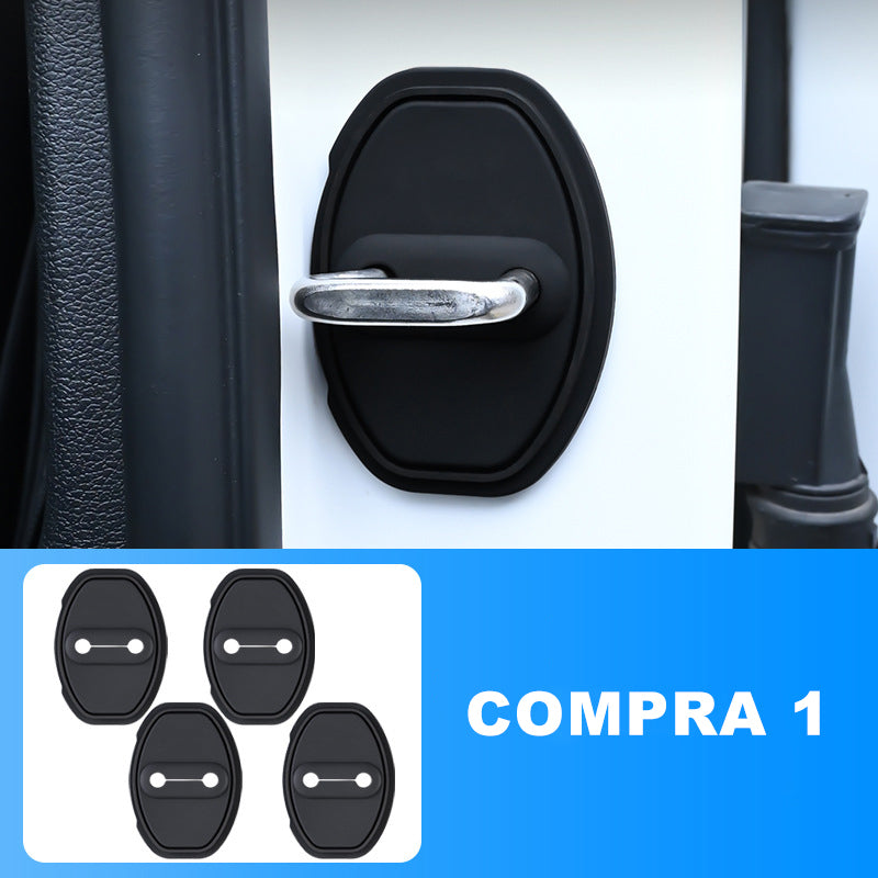 π 8 PCS Car Door Lock Protector β Noise Reduction & Weather Protection