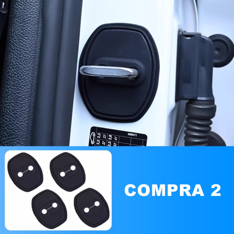 π 8 PCS Car Door Lock Protector β Noise Reduction & Weather Protection