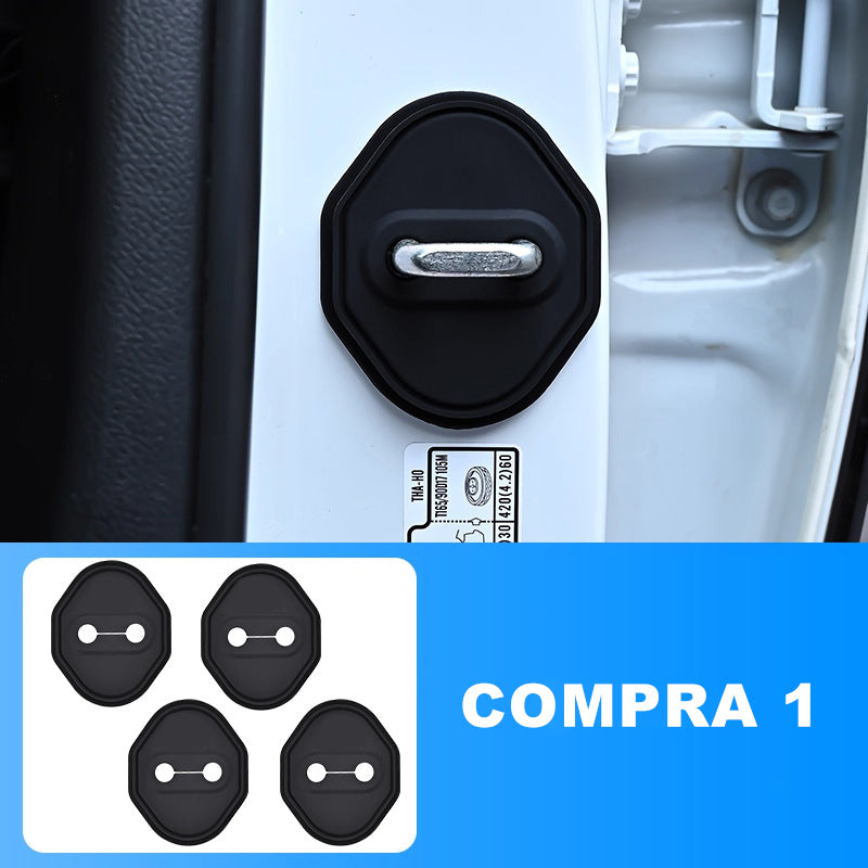 π 8 PCS Car Door Lock Protector β Noise Reduction & Weather Protection