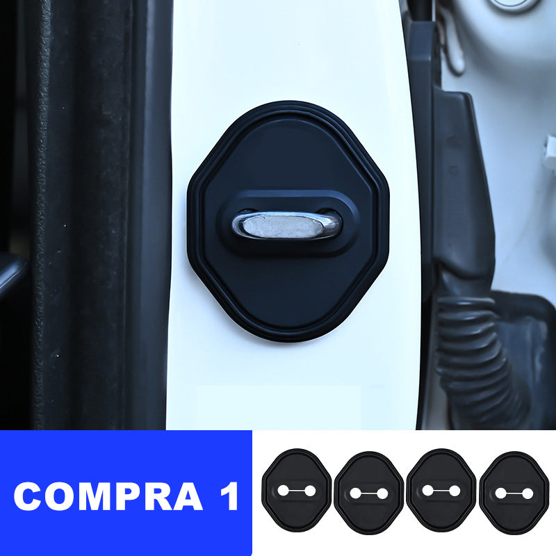 π 8 PCS Car Door Lock Protector β Noise Reduction & Weather Protection