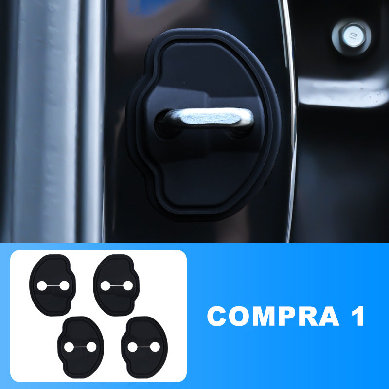 π 8 PCS Car Door Lock Protector β Noise Reduction & Weather Protection