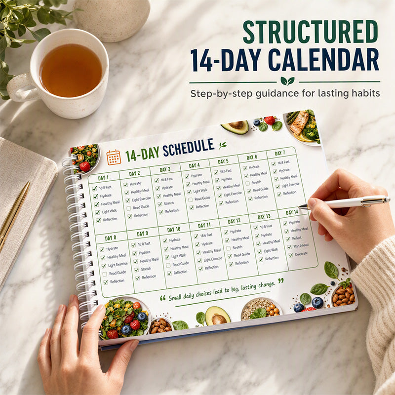 ๐๐ฅ Intermittent Fasting Guide for Beginners โ 14-Day Starter Plan with 40+ Recipes