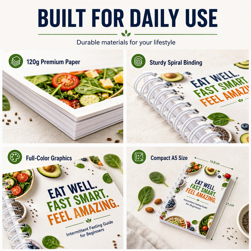 ๐๐ฅ Intermittent Fasting Guide for Beginners โ 14-Day Starter Plan with 40+ Recipes