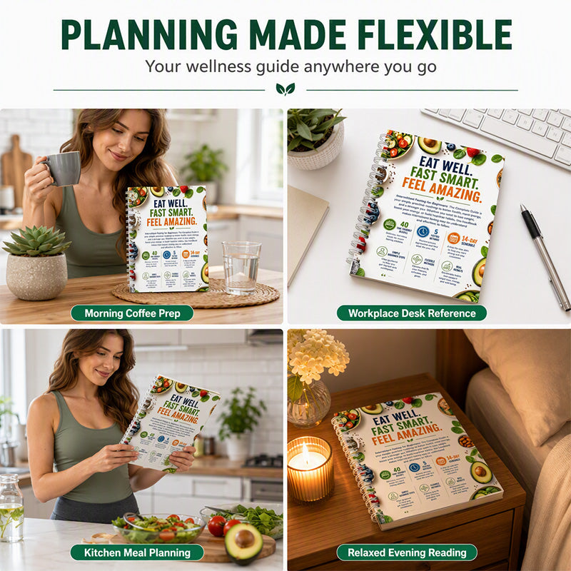 ๐๐ฅ Intermittent Fasting Guide for Beginners โ 14-Day Starter Plan with 40+ Recipes