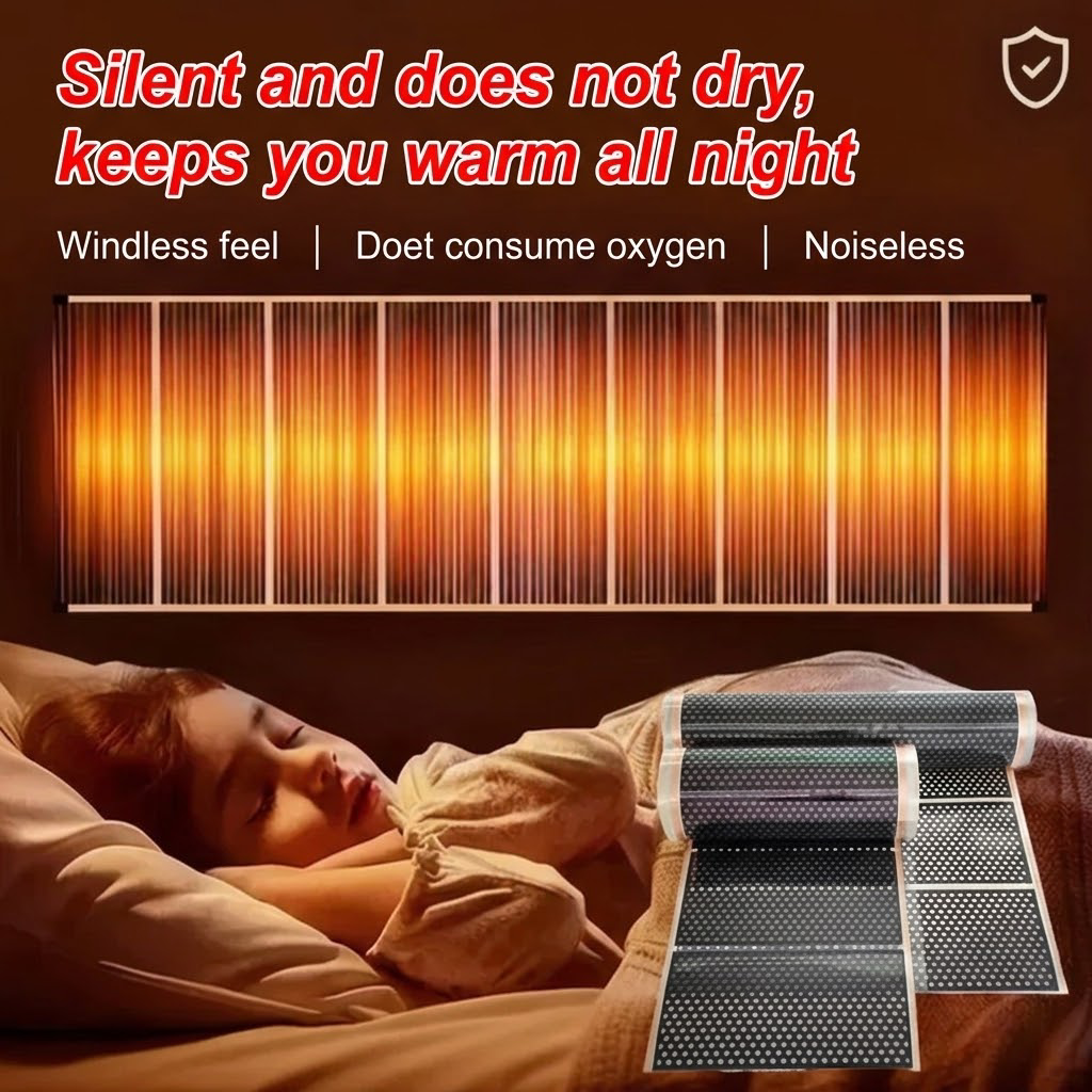 π₯3-Second Rapid Heating Honeycomb Graphene Far-Infrared Ceramic Wall Heater β Low Noise & Energy Efficient Indoor Wall Mount Heater