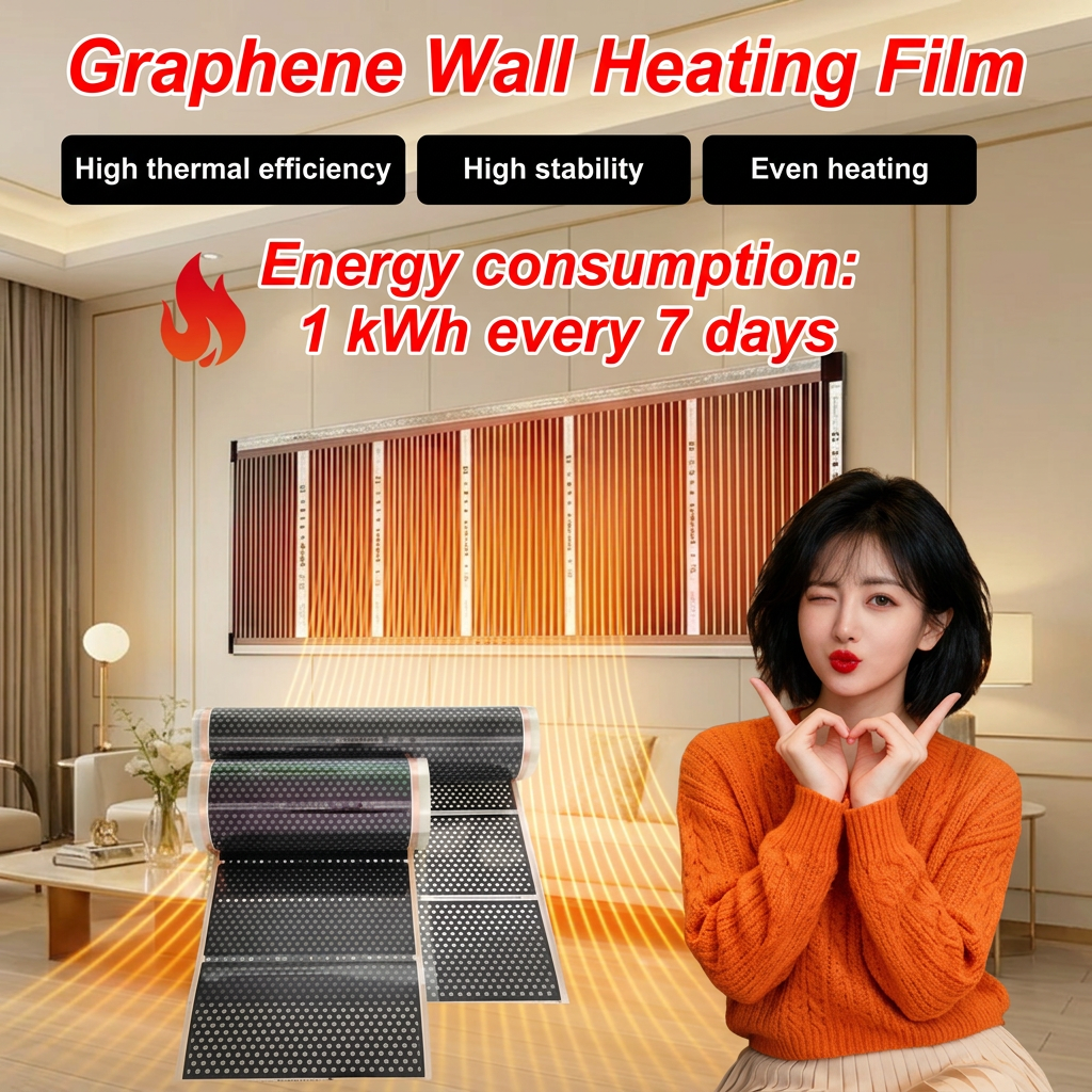 π₯3-Second Rapid Heating Honeycomb Graphene Far-Infrared Ceramic Wall Heater β Low Noise & Energy Efficient Indoor Wall Mount Heater