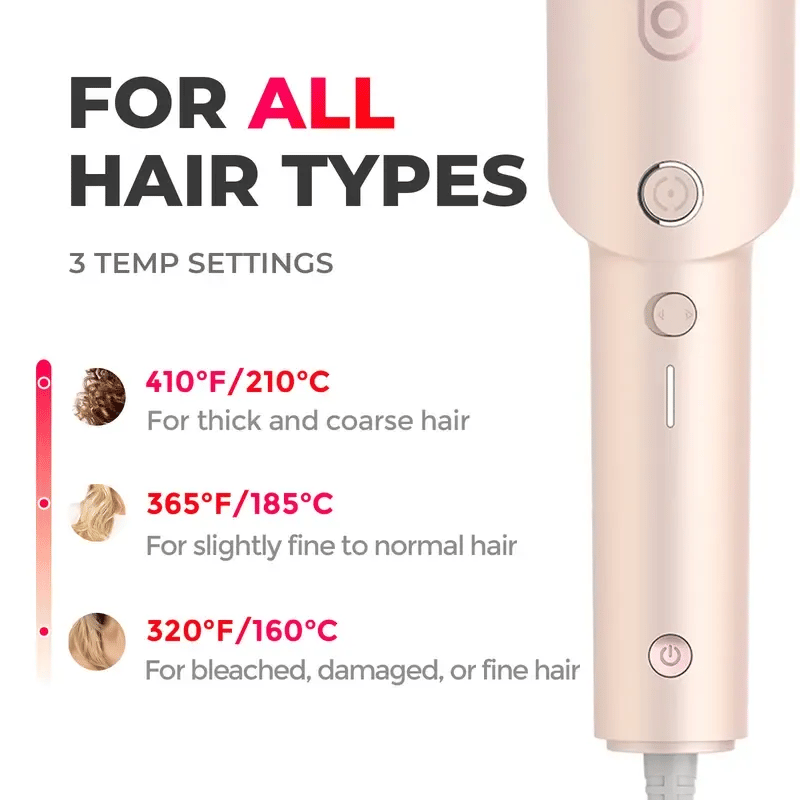 Livraison gratuite 🔥Fer à boucler rotatif automatique - Fer à boucler amélioré à long rouleauau pour cheveux longs
