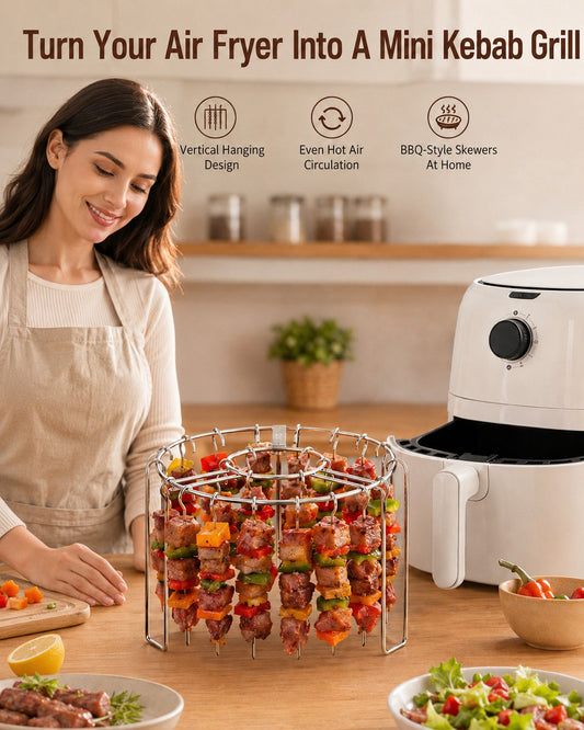 🔥Grille verticale résistante à la chaleur pour friteuse sans huile Clavo