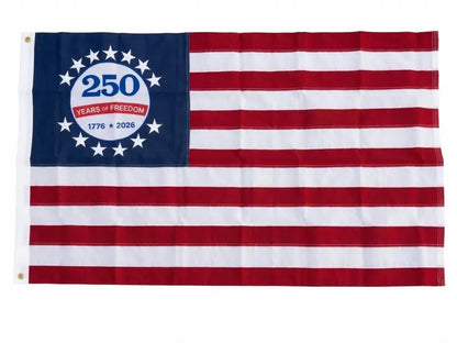 🔥Dernier jour : -50 % - 🇺🇸✨ Drapeau américain commémoratif du 250e anniversaire (1776–2026)