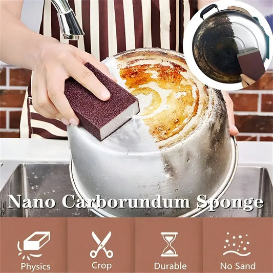 🔥Offre limitée : -50 %✨Éponge nettoyante abrasive magique