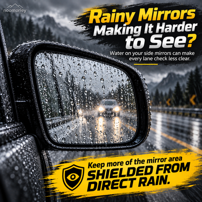 🌧️ Defender 110 Side Mirror Rain Visors – 2PCS Weather Guard Set