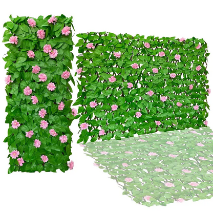 Clôture brise-vue extensible artificielle