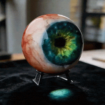 Décoration d’œil de monstre hyperréaliste 👁️