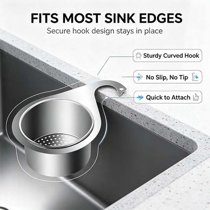 BUY 1 GET 1 FREE💧Stainless Steel Swan Sink Strainer Basket!!!🦢💧