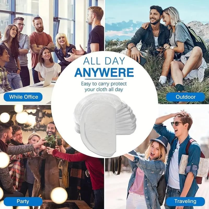 Taches anti-transpiration pour aisselles invisibles, respirantes et jetables — usage quotidien, sport, voyage