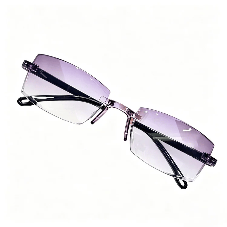 Redécouvrez une vision claire – Lunettes de lecture à zoom intelligent taille diamant