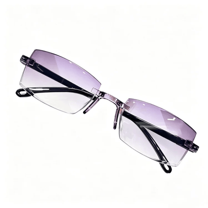 Redécouvrez une vision claire – Lunettes de lecture à zoom intelligent taille diamant