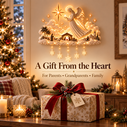 ✨Dernier jour : -56 %✨ Éclat d’ange de Noël béni