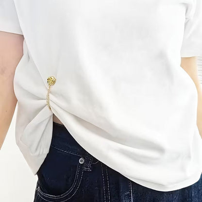 🔥Nouveauté 2026 : fermoirs magnétiques à chaîne pour maintenir le bas des pantalons, éviter qu’ils ne traînent, raccourcir les vêtements et décorer les ourlets