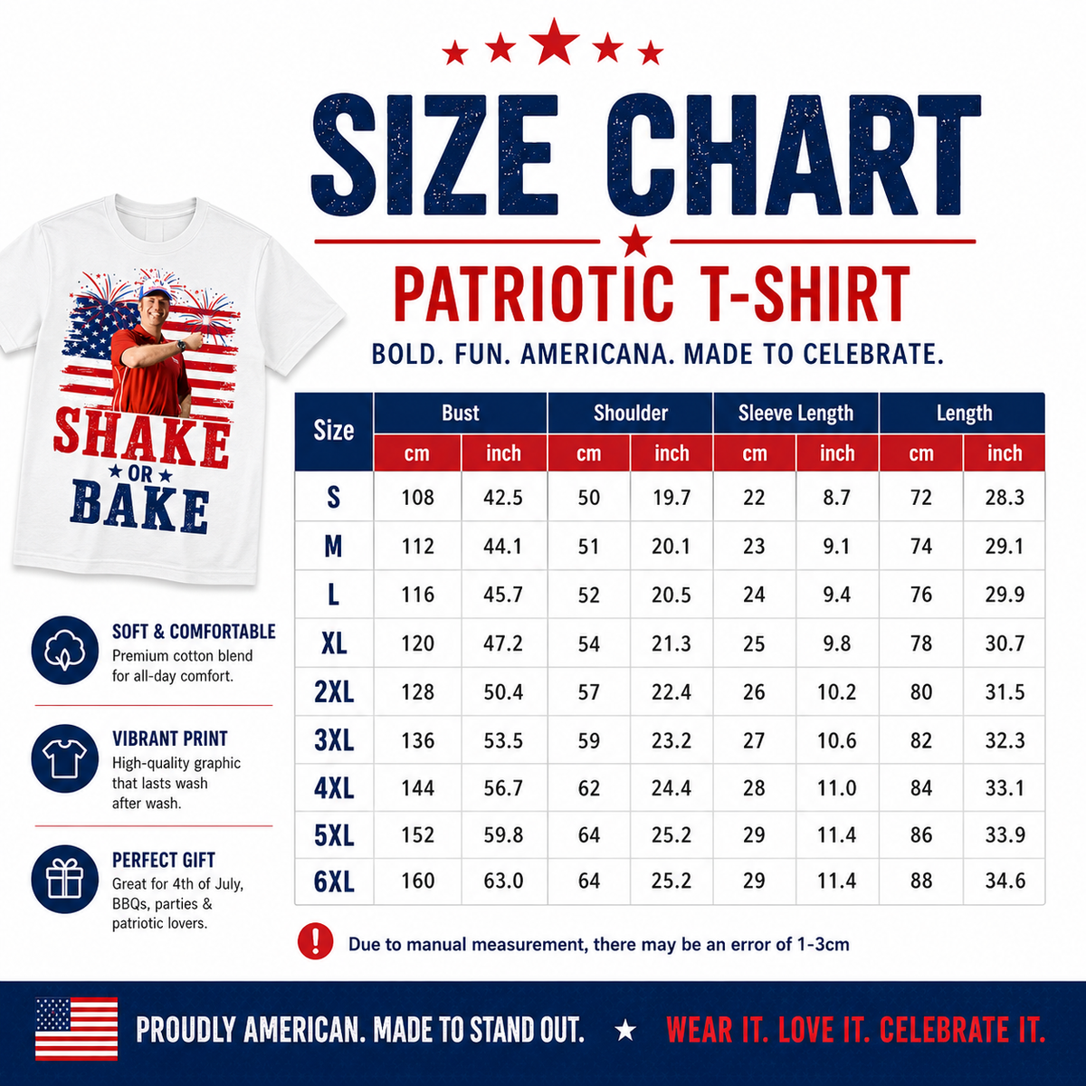 Shake and Bake 4th Of July T-Shirt, Funny Couples Fourth Of July Shirt, Independence Day Tees, Unisex Clothing