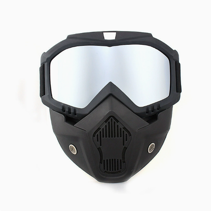 🤿Masque de protection multifonction - Lunettes de soudage à teinte automatique, Visière de ski antibuée & Équipement de jardinage anti-poussière - Masque de sécurité tout-terrain