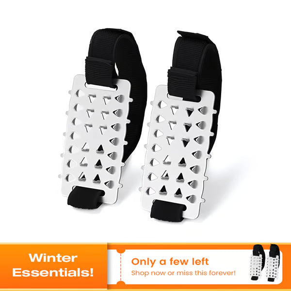 Ensemble de crampons à glace antidérapants et durables pour chaussures