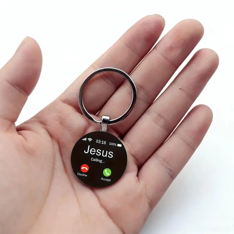 💥Buy 1 get 1 free 🔥Jesus Calling Keychain