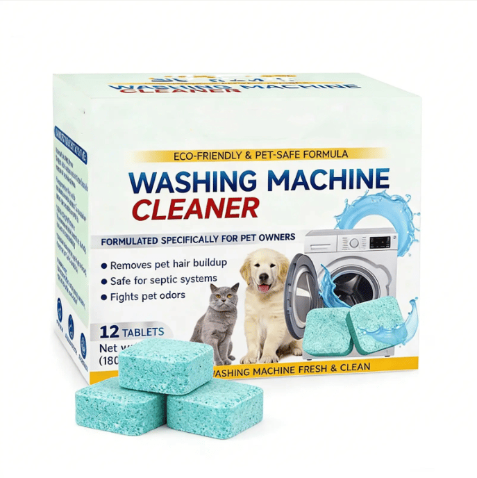 🔥 Lot de 12 pastilles nettoyantes pour lave-linge