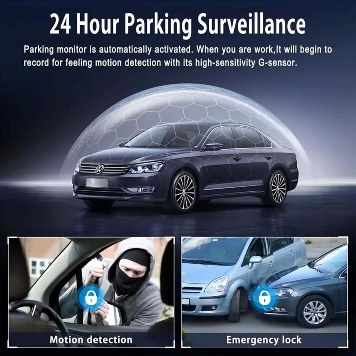 🎁 -49 % – Système de dashcam grand angle pour voiture | Plus vous achetez, plus vous économisez 🔥