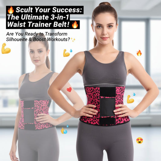 🔥Sculptez votre réussite : la ceinture gainante 3-en-1 ultime !