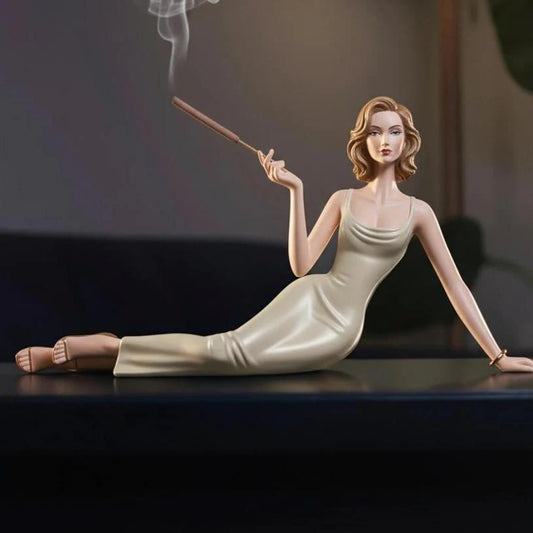 ACHETEZ-EN 2, LIVRAISON GRATUITE💞Statue aromatique artisanale en céramique