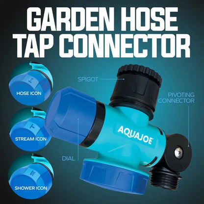 💦 Raccord multifonction pour tuyau d’arrosage Aqua Joe