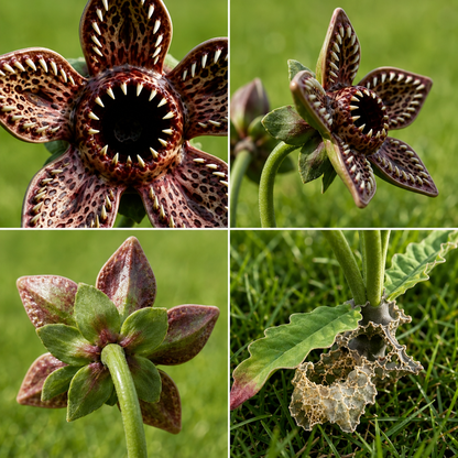 🌿 Piquet de jardin Fleur Monstrueuse