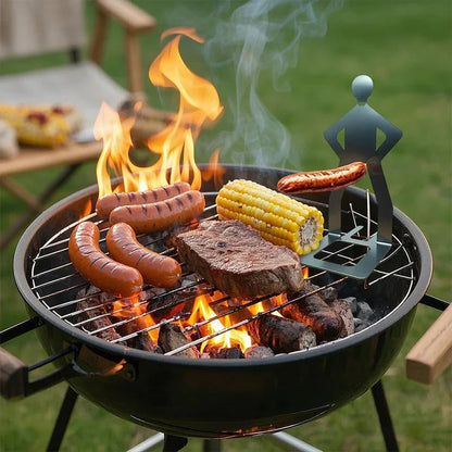 🍖Farceur de plein air Support à saucisses pour barbecue en acier inoxydable - 1 acheté, 1 offert